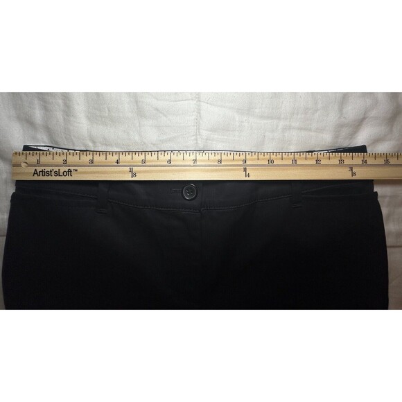 TALBOTS‎ The Perfect Crop Black Pant Women's Petite SIZE 2P - Picture 5 of 8